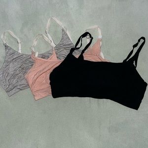 Bodily maternity nursing bras, 3 pack